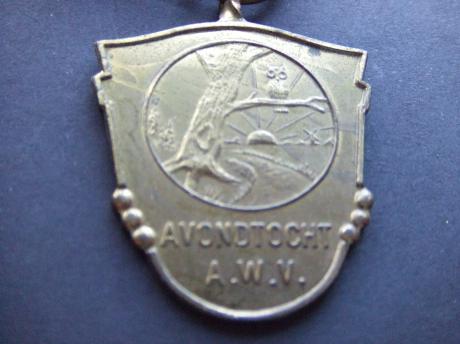 A.W.V. avondtocht wandelen Aalsmeer Uil nachtdier